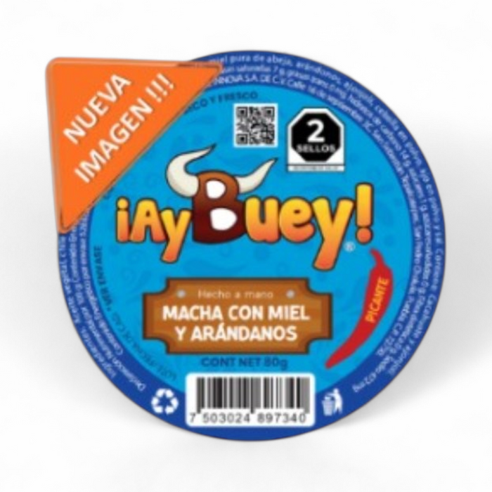 iAy Buey! - Salsa Con Miel Y Arandanos 80gm