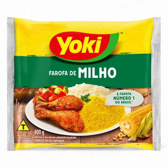Yoki Farofa De Milho 400gm