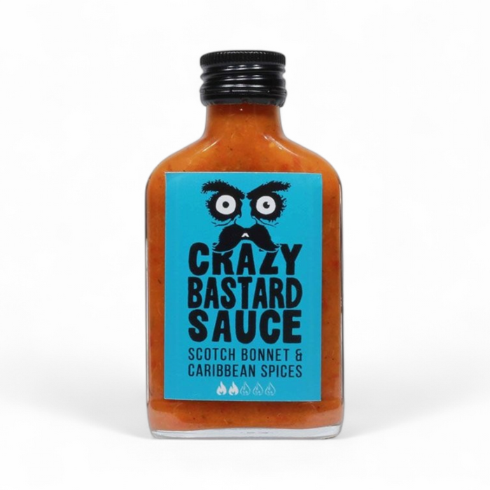 Crazy Bastard Sauce - Scotch Bonnet & Caribbean Spices 100ml