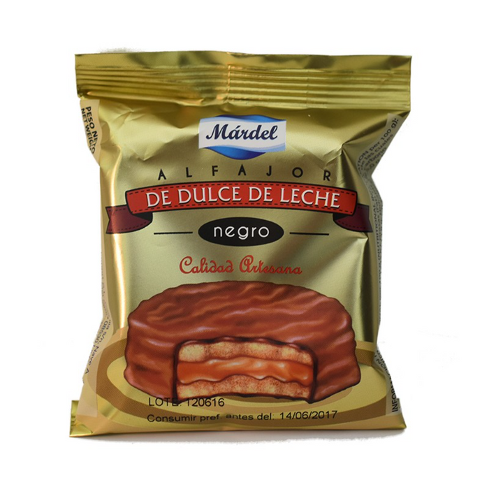 Mardel Alfajor - Negro 50gm