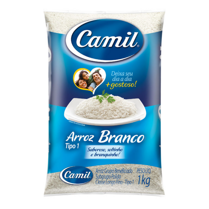 Camil Arroz Branco 1kg