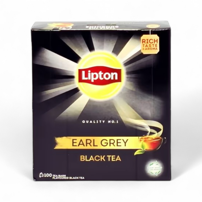 Lipton Earl Grey - Black Tea (100 Tea Bags) 160gm