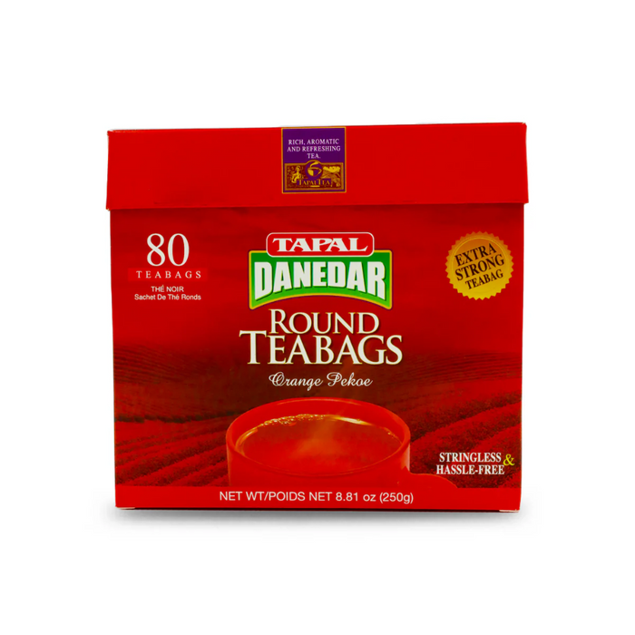 Tapal Danedar Tea (80 Tea Bags - Round) 250gm
