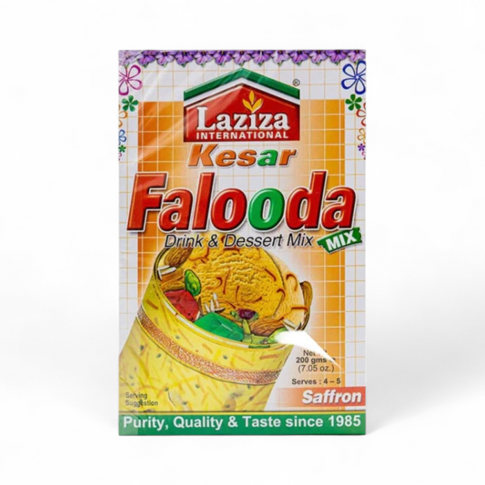 Laziza Falooda Mix - Kesar (Saffron) 200gm