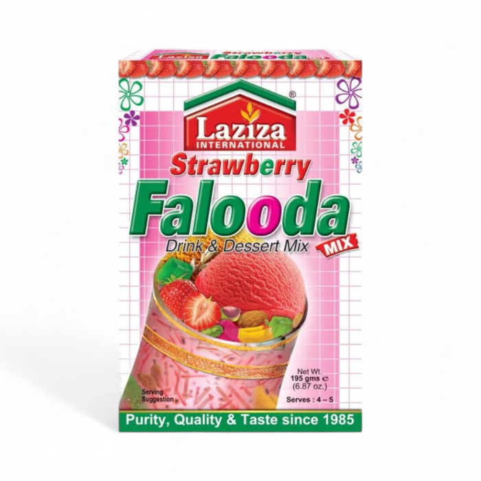 Laziza Falooda Mix - Strawberry 200gm