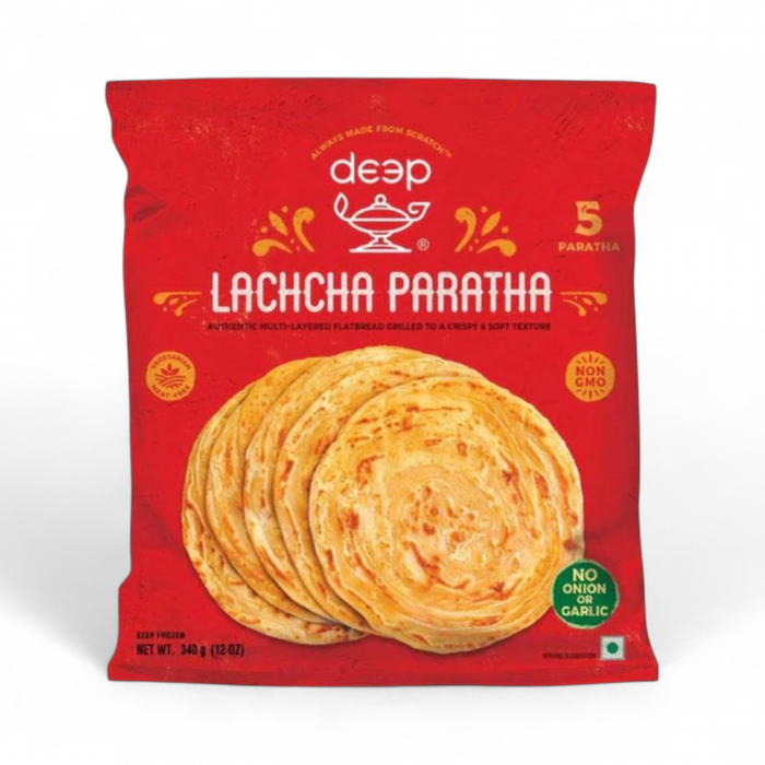 Frozen Deep Lachcha Paratha (5pcs) 340gm - Only Berlin Delivery