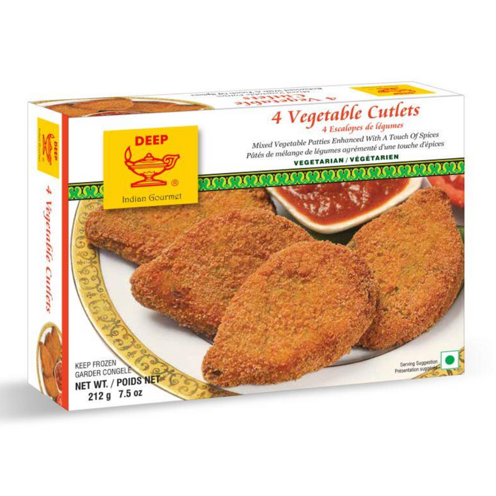 Frozen Deep Veg Cutlet (4pcs) 212gm - Only Berlin Delivery