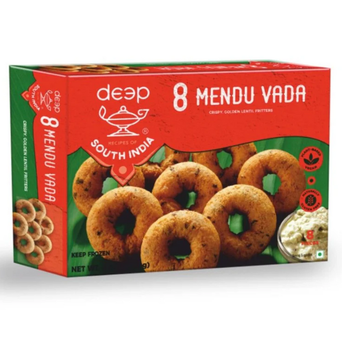 Frozen Deep Mendu Vada (8pcs) 233gm - Only Berlin Delivery