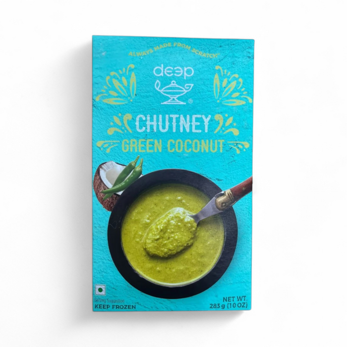 Frozen Deep Green Coconut Chutney 283gm - Only Berlin Delivery