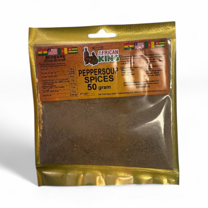 African King - Peppersoup Spices 50gm