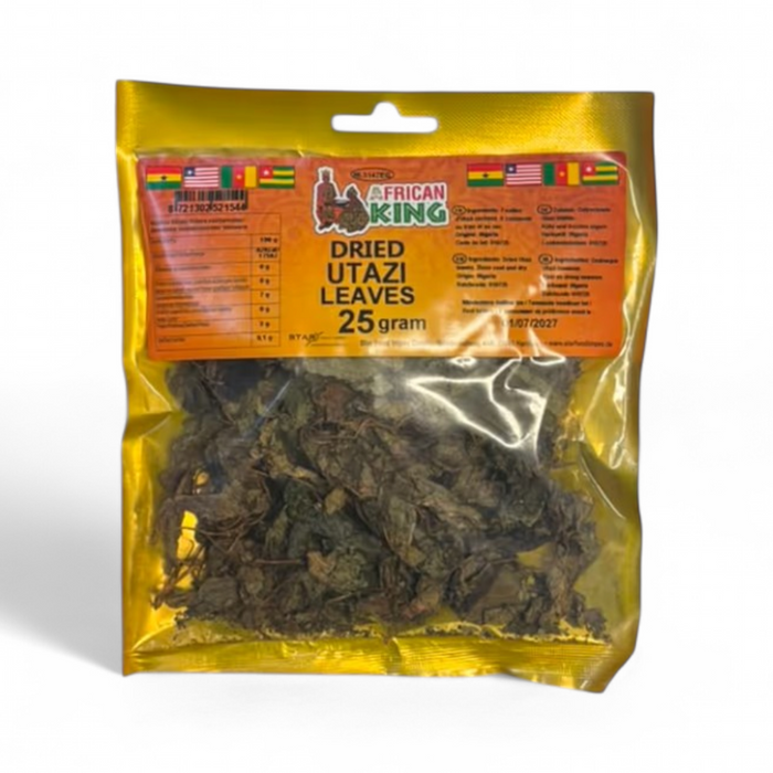 African King - Dried Utazi Leaves 25gm