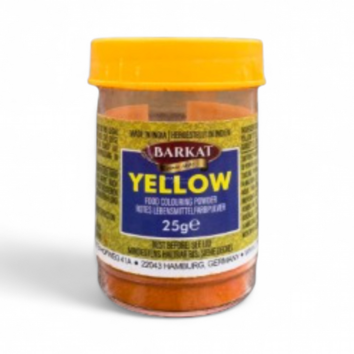 Barkat Food Colour - Yellow 25gm