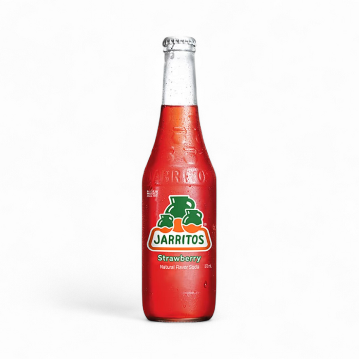 Jarritos Natural Flavour Soda Drink - Strawberry 370ml