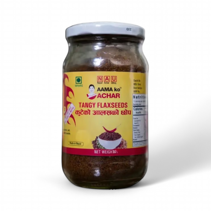 Aama Ko Achar - Tangy Flax Seeds 380gm