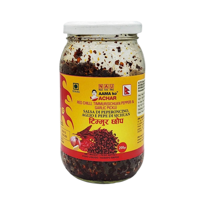 Aama Ko Achar - Red Chilli & Timur (Sichuan Pepper) 200g