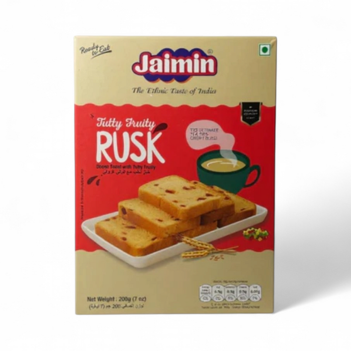 Jaimin - Tutty Fruity Rusk 200gm