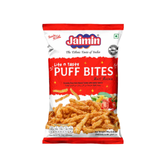 Jaimin Puff Bites - Mast Masala 80gm