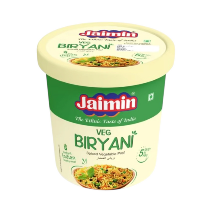 Jaimin Instant Indian Ready Meal - Veg Biryani 80gm