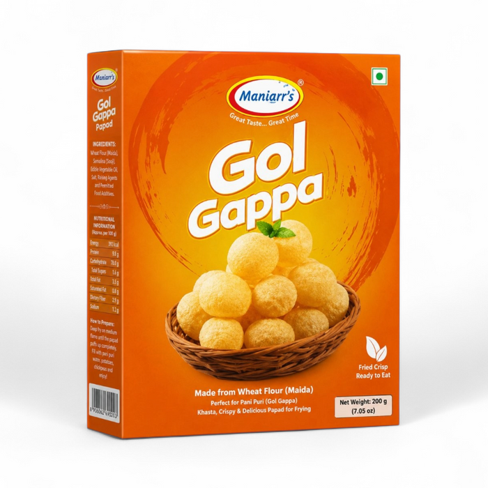 Maniarr's - Gol Gappa 200gm