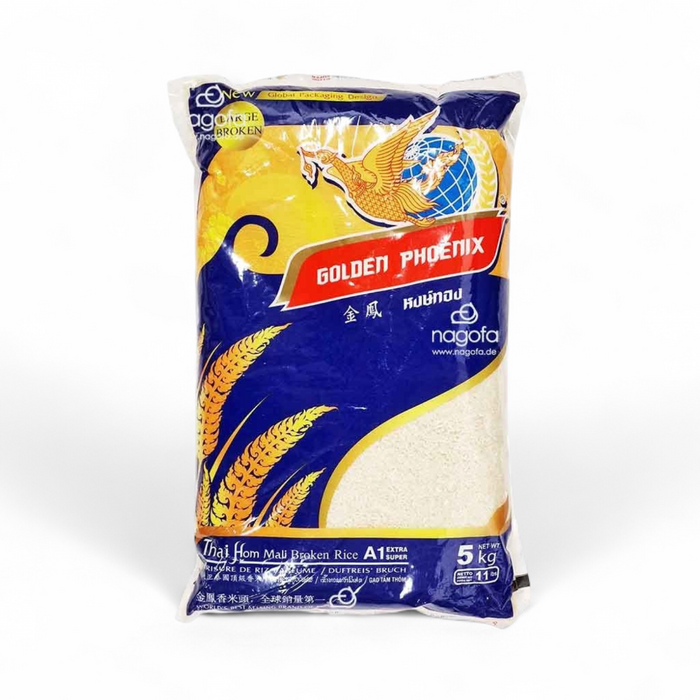 Golden Phoenix Thai Hom Mali Broken Rice 5kg