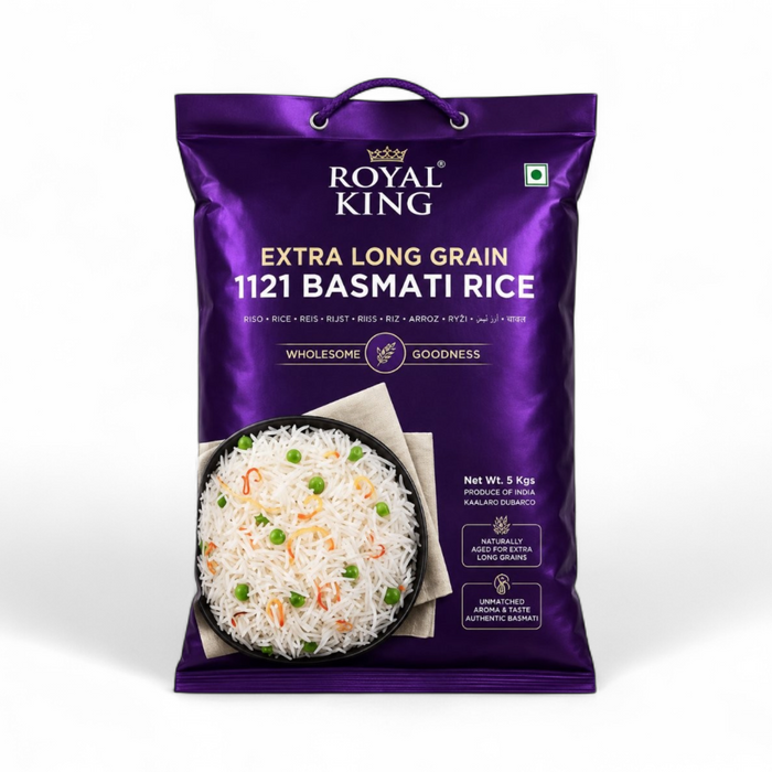 Royal King Basmati Rice - Extra Long Grain 5kg