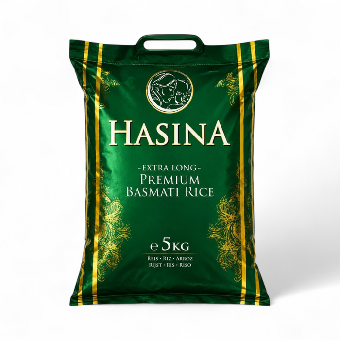 Hasina Basmati Rice - Premium (Extra Long) 5kg