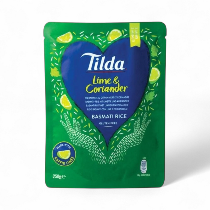 Tilda Basmati Rice - Lime & Coriander (Glutenfree)  250gm
