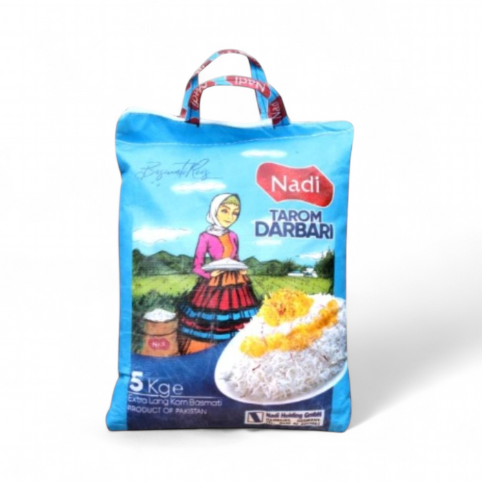 Nadi Basmati Rice - Tarom Darbari (Extra Long) 5kg