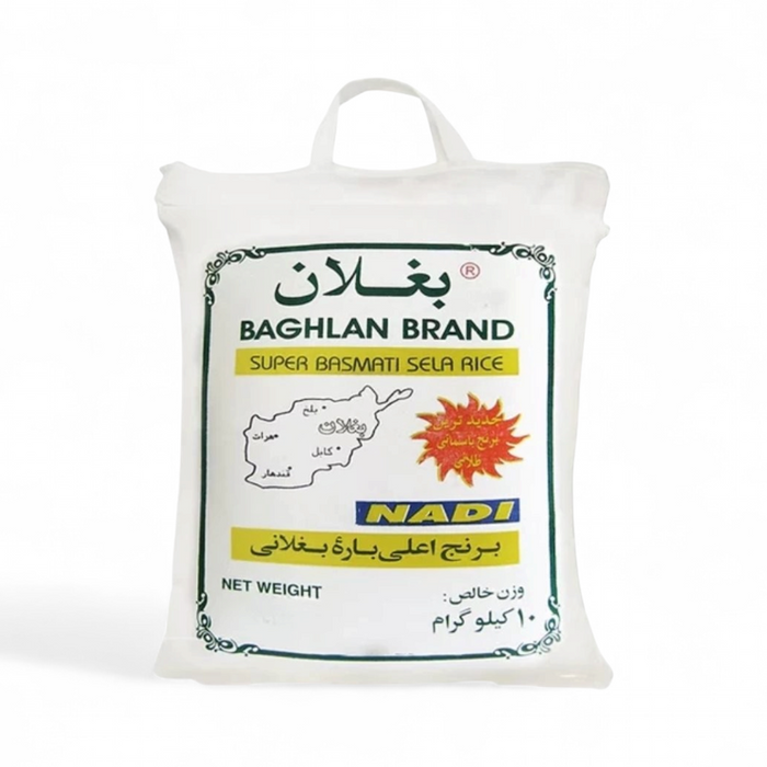 Nadi Baghlan Basmati Rice - Super Sela 5kg