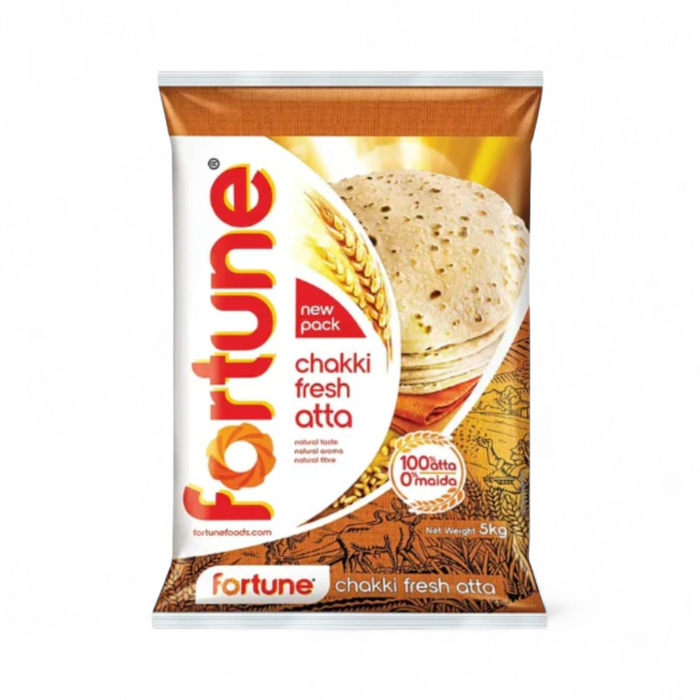 Fortune Chakki Fresh Atta 5kg (Export Pack)