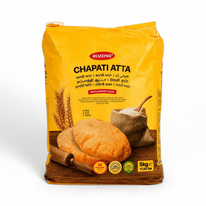 Rozana Whole Wheat Chapati Atta 5kg
