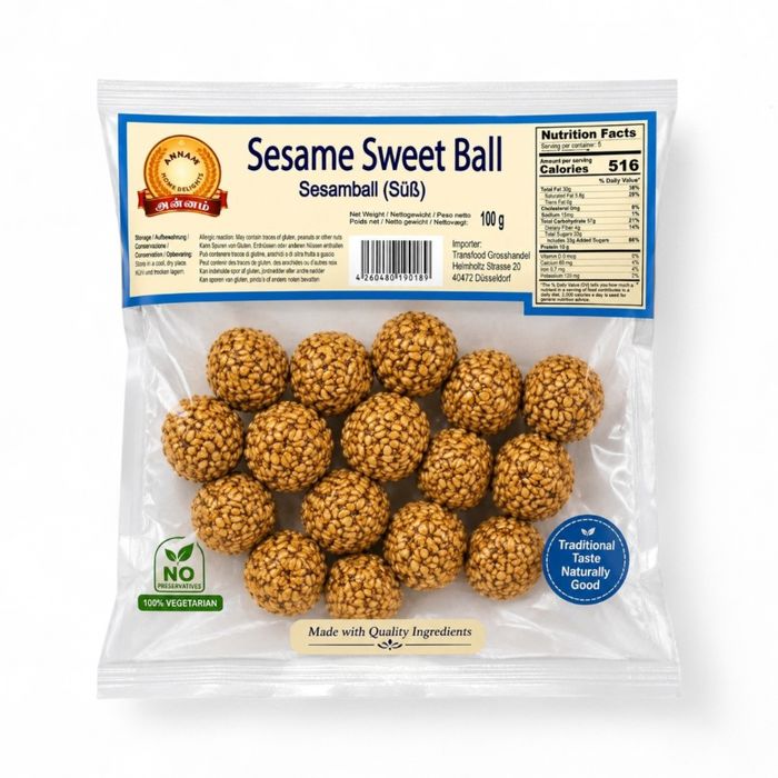 Annam Sesame Balls (Sweet) 100gm