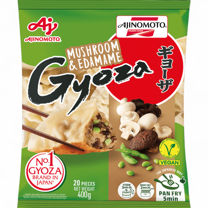 Frozen Ajinomoto Gyozа - Mushroom & Edamame (20pcs) 400gm - Only Berlin Delivery