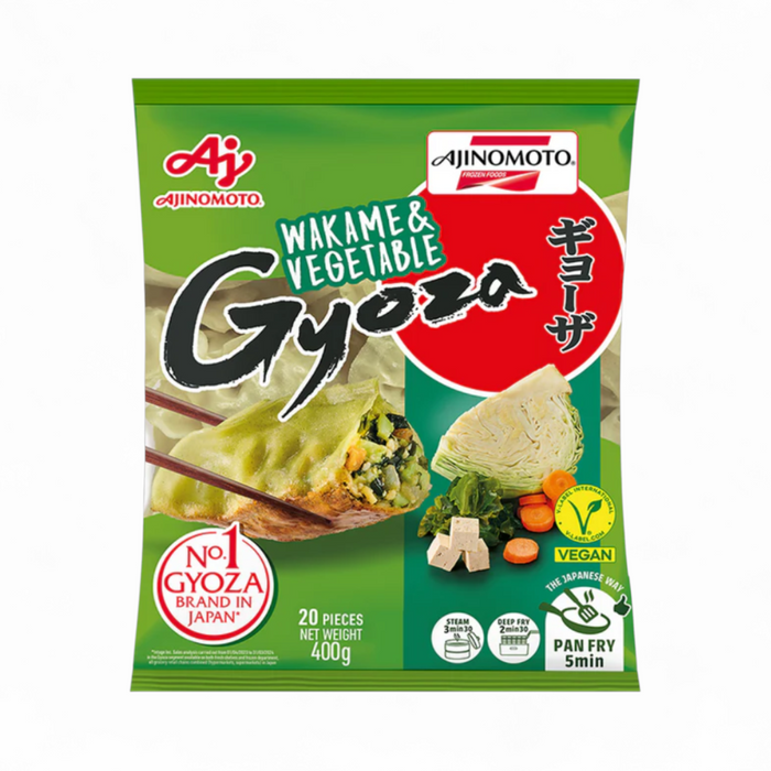 Frozen Ajinomoto Gyozа - Wakame & Vegetables (20pcs) 400gm - Only Berlin Delivery