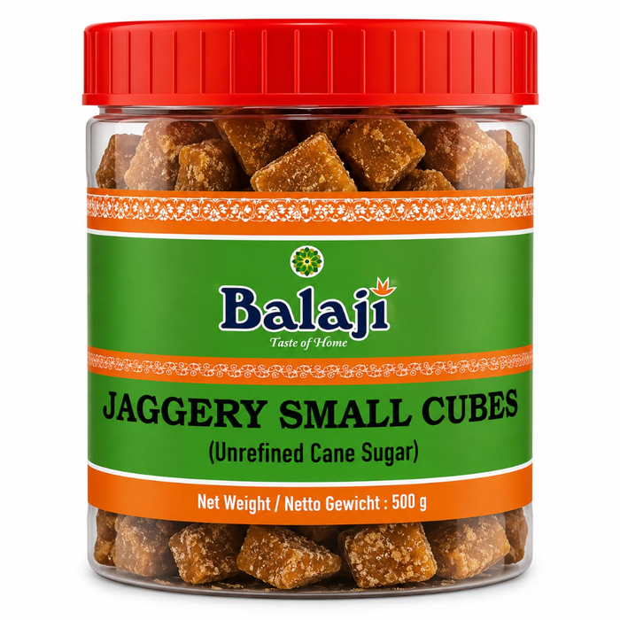 Balaji Jaggery Small Cubes 500gm