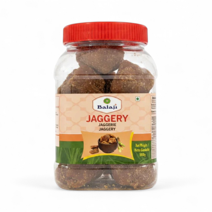 Balaji Jaggery Cubes (Jar) 500gm