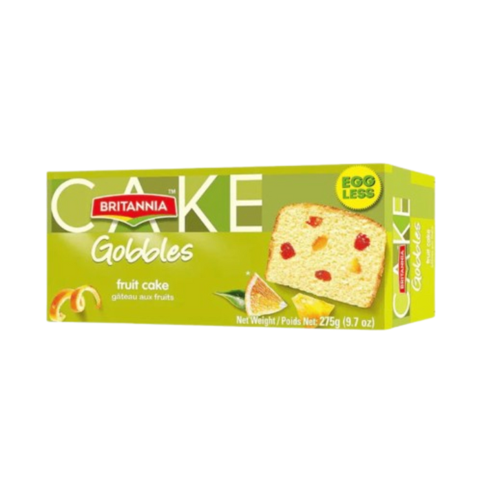 Britannia Gobbles - Fruit Cake (Eggless) 275gm