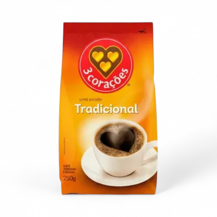 3 Corações Cafe - Tradicional 250gm