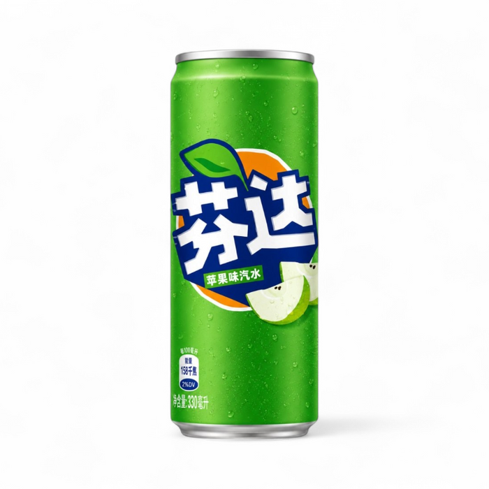 Fanta - Green Apple (Asia) 330ml