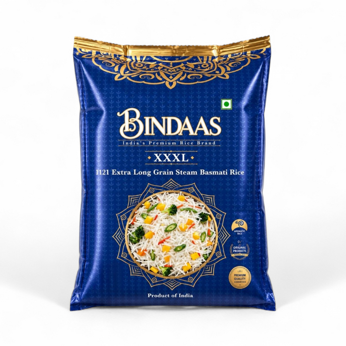 Bindaas Basmati Rice - Premium (Extra Long Grain) 1kg