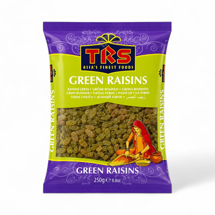 TRS Green Raisins 250gm (BBE : 09.2026)