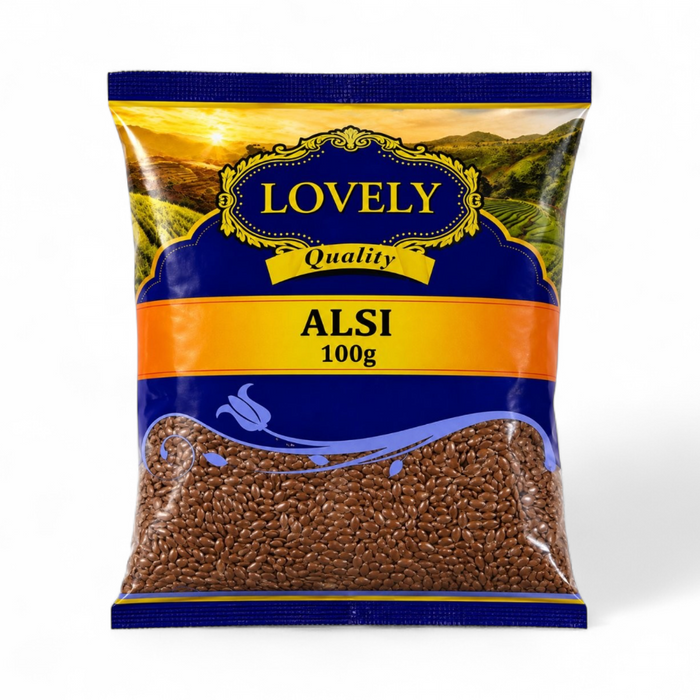 Lovely Alsi (Flax Seeds) 100gm