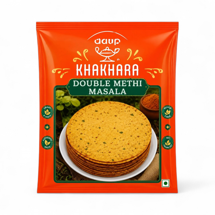 Deep Double Khakhara - Methi 180gm