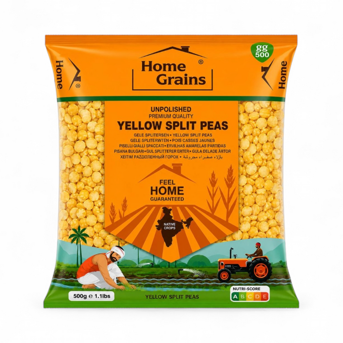 Home Grains Yellow Split Peas 500gm