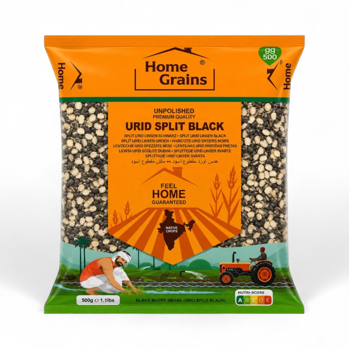 Home Grains Urid Split Black 500gm