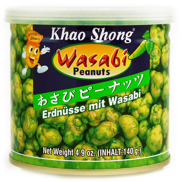 Khao Shong Wasabi Coated Green Peas 140gm