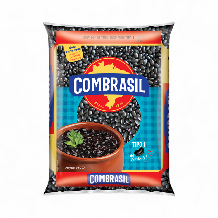 Combrasil – Feijão Preto (Schwarze Bohnen / Black Beans) 1kg