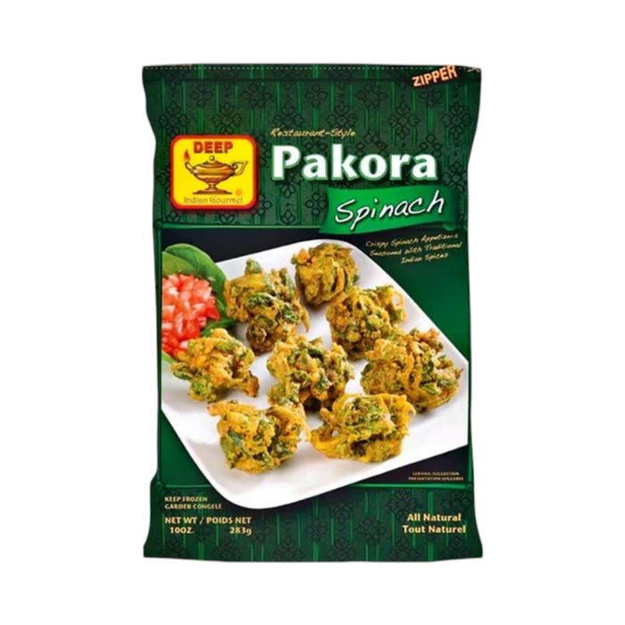 Frozen Deep Spinach Pakora (12pcs) 284gm  - Only Berlin Delivery