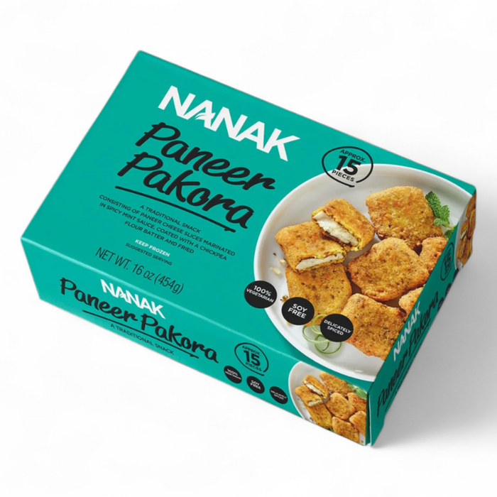 Frozen Nanak Paneer Pakora (15pcs) 454gm - Only Berlin Delivery