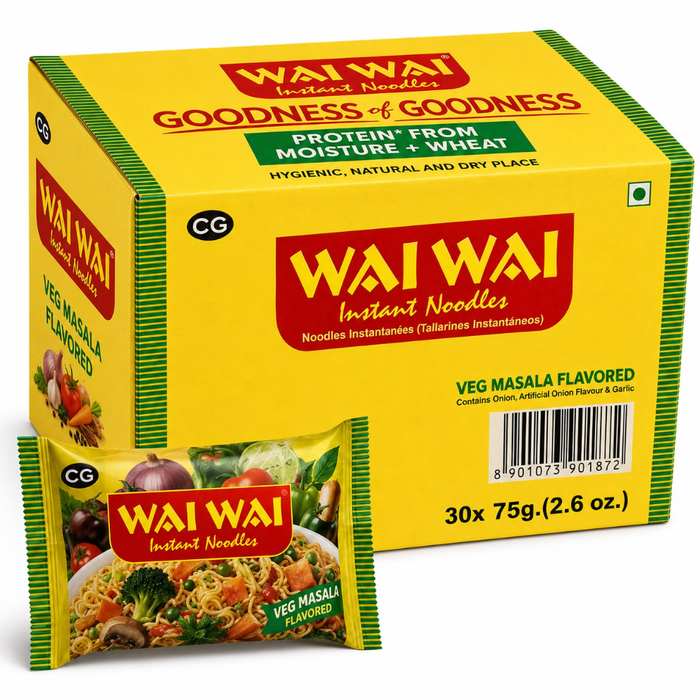Wai Wai Vegetable Flavour Full Karton